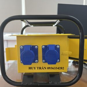 Tủ điện thi công xách tay màu vàng-3 pha
