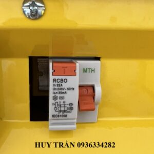 Tủ điện thi công xách tay màu vàng-3 pha - Image 3