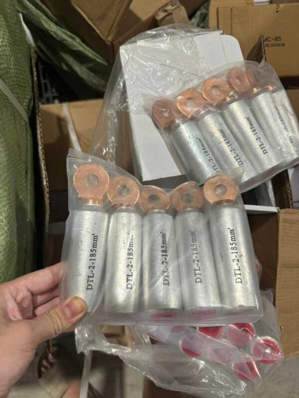 cosse đồng nhôm DTL-2-185 Đầu cosse đồng nhôm DTL-2-185